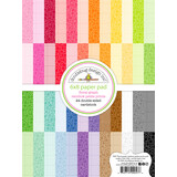Doodlebug Design Floral-Graph Rainbow 6x8 Inch Petite Prints Paper Pad (9057)