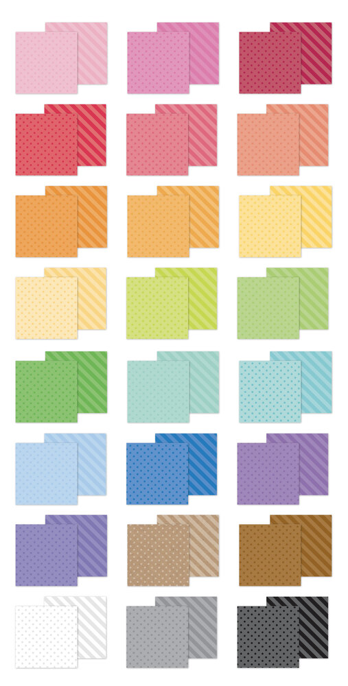 Doodlebug Design Dot-Stripe Rainbow 6x8 Inch Petite Prints Paper Pad (9058) Doodlebug Design Dot-Stripe Rainbow 6x8 Inch Petite Prints Paper Pad (9058)