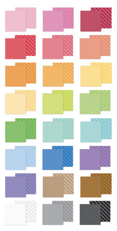 Doodlebug Design Dot-Stripe Rainbow 6x8 Inch Petite Prints Paper Pad (9058) Doodlebug Design Dot-Stripe Rainbow 6x8 Inch Petite Prints Paper Pad (9058)