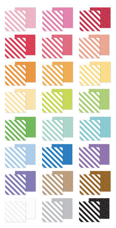 Doodlebug Design Candy Stripe-Sprinkles Rainbow 6x8 Inch Petite Prints Paper Pad (9060) Doodlebug Design Candy Stripe-Sprinkles Rainbow 6x8 Inch Petite Prints Paper Pad (9060)