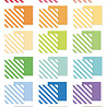 Doodlebug Design Candy Stripe-Sprinkles Rainbow 6x8 Inch Petite Prints Paper Pad (9060) Doodlebug Design Candy Stripe-Sprinkles Rainbow 6x8 Inch Petite Prints Paper Pad (9060)