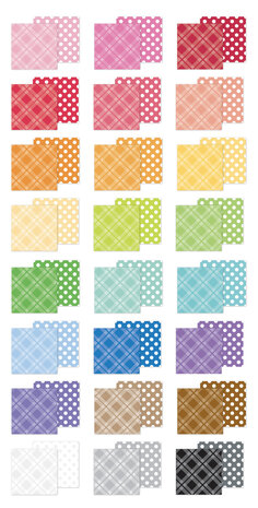 Doodlebug Design Plaid-Polka Dot Rainbow 6x8 Inch Petite Prints Paper Pad (9061) Doodlebug Design Plaid-Polka Dot Rainbow 6x8 Inch Petite Prints Paper Pad (9061)