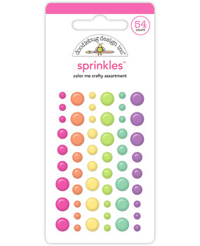 Doodlebug Design Color Me Crafty Assortment Sprinkles (9062)