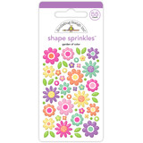 Doodlebug Design Color Me Crafty Garden Of Color Shape Sprinkles (9065)