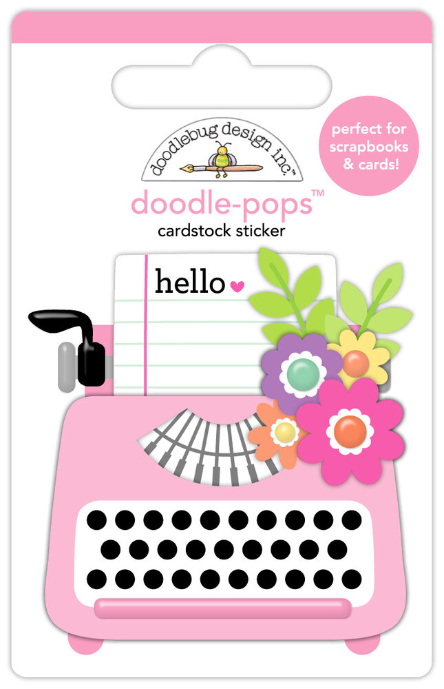 Doodlebug Design Color Me Crafty Just A Note Doodle-Pops (9066) Doodlebug Design Color Me Crafty Just A Note Doodle-Pops (9066)