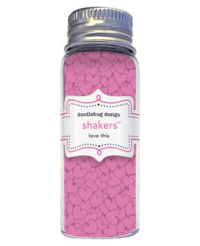 Doodlebug Design Color Me Crafty Love This Shakers (9074)