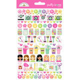 Doodlebug Design Color Me Crafty Puffy Icons Stickers (9077)