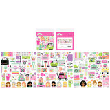 Doodlebug Design Color Me Crafty Odds & Ends (9090)