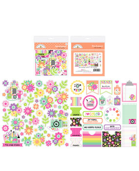 Doodlebug Design Color Me Crafty Bits & Pieces (9092)