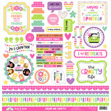Doodlebug Design Color Me Crafty This & That Stickers (9096)