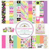 Doodlebug Design Color Me Crafty 12x12 Inch Paper Pack (9110)