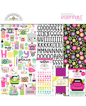 Doodlebug Design Color Me Crafty Essentials Kit (9113)