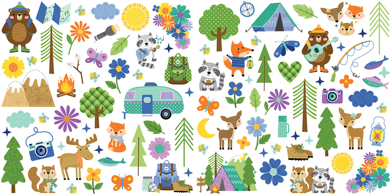 Bella BLVD Adventure Awaits Ephemera Icons (BB3234)