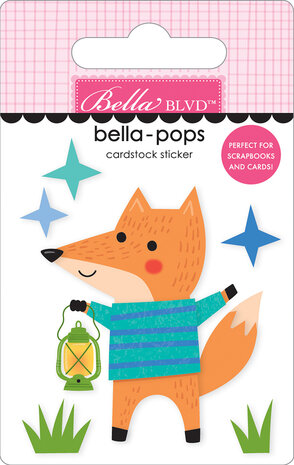 Bella BLVD Adventure Awaits Bella-Pops Lantern Light Fox (BB3241)