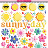 Bella BLVD Walking on Sunshine Puffy Stickers Sunny Day (BB3263) Bella BLVD Walking on Sunshine Puffy Stickers Sunny Day (BB3263)