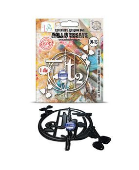 Aall and Create Cell Figures Die-Cutting Die Set Bursting Buds by Bipasha Bk (AALL-DI-013)
