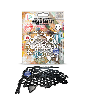 Aall and Create Cell Figures Die-Cutting Die Set Cells by Bipasha Bk (AALL-DI-014)
