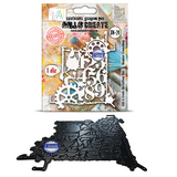 Aall and Create Cell Figures Die-Cutting Die Set Number Crunching by Bipasha Bk (AALL-DI-021)
