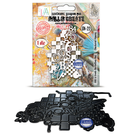 Aall and Create Cell Figures Die-Cutting Die Set Checkered Figures by Bipasha Bk (AALL-DI-022) Aall and Create Cell Figures Die-Cutting Die Set Checkered Figures by Bipasha Bk (AALL-DI-022)