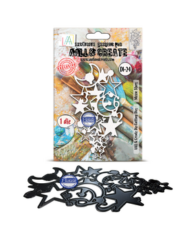 Aall and Create Cell Figures Die-Cutting Die Set Moon Stars by Bipasha Bk (AALL-DI-024)