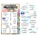 Aall and Create Dee Infiltered A6 Stamp Sets Miss Dee on Crafting by Janet Klein (AALL-TP-1382)
