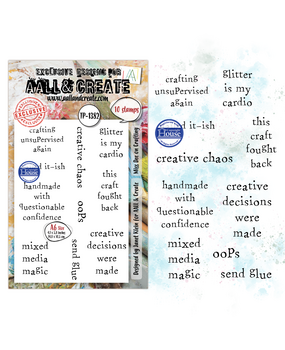 Aall and Create Dee Infiltered A6 Stamp Sets Miss Dee on Crafting by Janet Klein (AALL-TP-1382) Aall and Create Dee Infiltered A6 Stamp Sets Miss Dee on Crafting by Janet Klein (AALL-TP-1382)