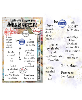 Aall and Create Dee Infiltered A6 Stamp Sets Miss Dee on Drinking by Janet Klein (AALL-TP-1383) Aall and Create Dee Infiltered A6 Stamp Sets Miss Dee on Drinking by Janet Klein (AALL-TP-1383)
