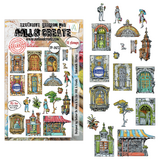 Aall and Create Dreamtropolis A5 Stamp Sets Sidewalk Stories by Autour De Mwa & Co (AALL-TP-1473)