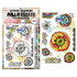 Lovely Couleurs A6 Stamp Sets Graphic Coquelicots by Azoline (AALL-TP-1478)