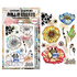 Lovely Couleurs A6 Stamp Sets Lovely Coquelicots by Azoline (AALL-TP-1479)