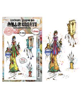 Aall and Create Carried Dreams A6 Stamp Sets Brush Dreams by Soizic (AALL-TP-1485)