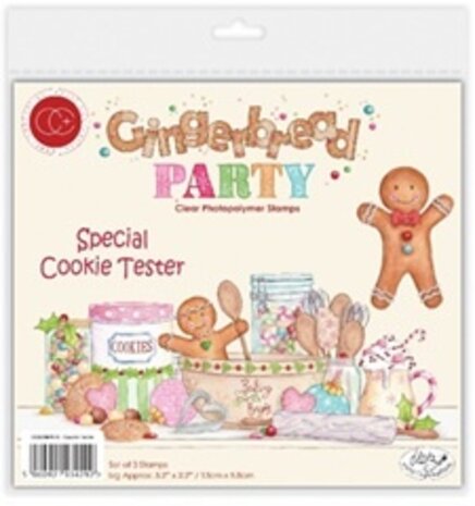 Craft Consortium Gingerbread Party A6 Photopolymer Stamp Set Made with Love by Helz Cuppleditch (CCLSTMP011) Craft Consortium Gingerbread Party A6 Photopolymer Stamp Set Made with Love by Helz Cuppleditch (CCLSTMP011)
