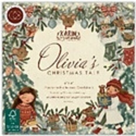 Craft Consortium Olivia's Christmas Tale 6x6 Inch Premium Paper Pad (CCPPAD050B) Craft Consortium Olivia's Christmas Tale 6x6 Inch Premium Paper Pad (CCPPAD050B)