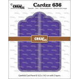 Crealies Cardzz Stansen Gatefold Card Paneel B (CLCZ636)