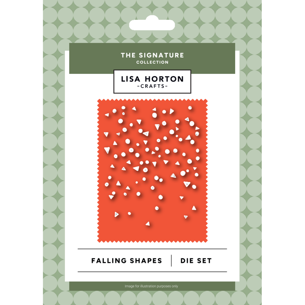 Lisa Horton Crafts The Signature Craft Dies Falling Shapes (LHCCD384)