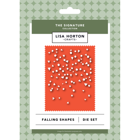 Lisa Horton Crafts The Signature Craft Dies Falling Shapes (LHCCD384)