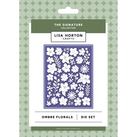 Lisa Horton Crafts The Signature Craft Dies Ombre Florals (LHCCD383)