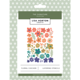 Lisa Horton Crafts The Signature Layering Stencils Floral Cascade (LHCAS258)