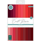 Craft Consortium The Essentials A4 Premium Cardstock Pad Red Tones (CCCPAD002)