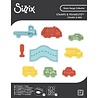 Sizzix Kid Create Clear Stamps Set w/Framelits Die Cars and Trucks (9+9pcs) (667151) Sizzix Kid Create Clear Stamps Set w/Framelits Die Cars and Trucks (9+9pcs) (667151)