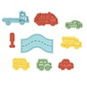 Sizzix Kid Create Clear Stamps Set w/Framelits Die Cars and Trucks (9+9pcs) (667151) Sizzix Kid Create Clear Stamps Set w/Framelits Die Cars and Trucks (9+9pcs) (667151)