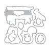 Sizzix Kid Create Clear Stamps Set w/Framelits Die Forest Friends (10+10pcs) (667153) Sizzix Kid Create Clear Stamps Set w/Framelits Die Forest Friends (10+10pcs) (667153)