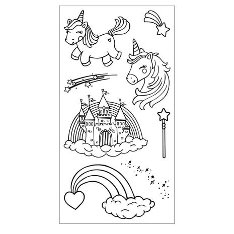 Sizzix Kid Create Clear Stamps Set w/Framelits Die S Unicorns and Rainbows (8+8pcs) (667154) Sizzix Kid Create Clear Stamps Set w/Framelits Die S Unicorns and Rainbows (8+8pcs) (667154)