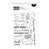 Hero Arts Coney Club Clear Stamp Set Hot Dog (CM857)