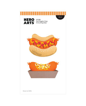 Hero Arts Coney Club Die Set Hot Diggity Dog (DF298)