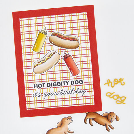 Hero Arts Coney Club Layering Stencil Set Cookout (SA327) Hero Arts Coney Club Layering Stencil Set Cookout (SA327)
