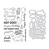 Hero Arts Coney Club Stamp & Cut Hot Dog (DC356) Hero Arts Coney Club Stamp & Cut Hot Dog (DC356)