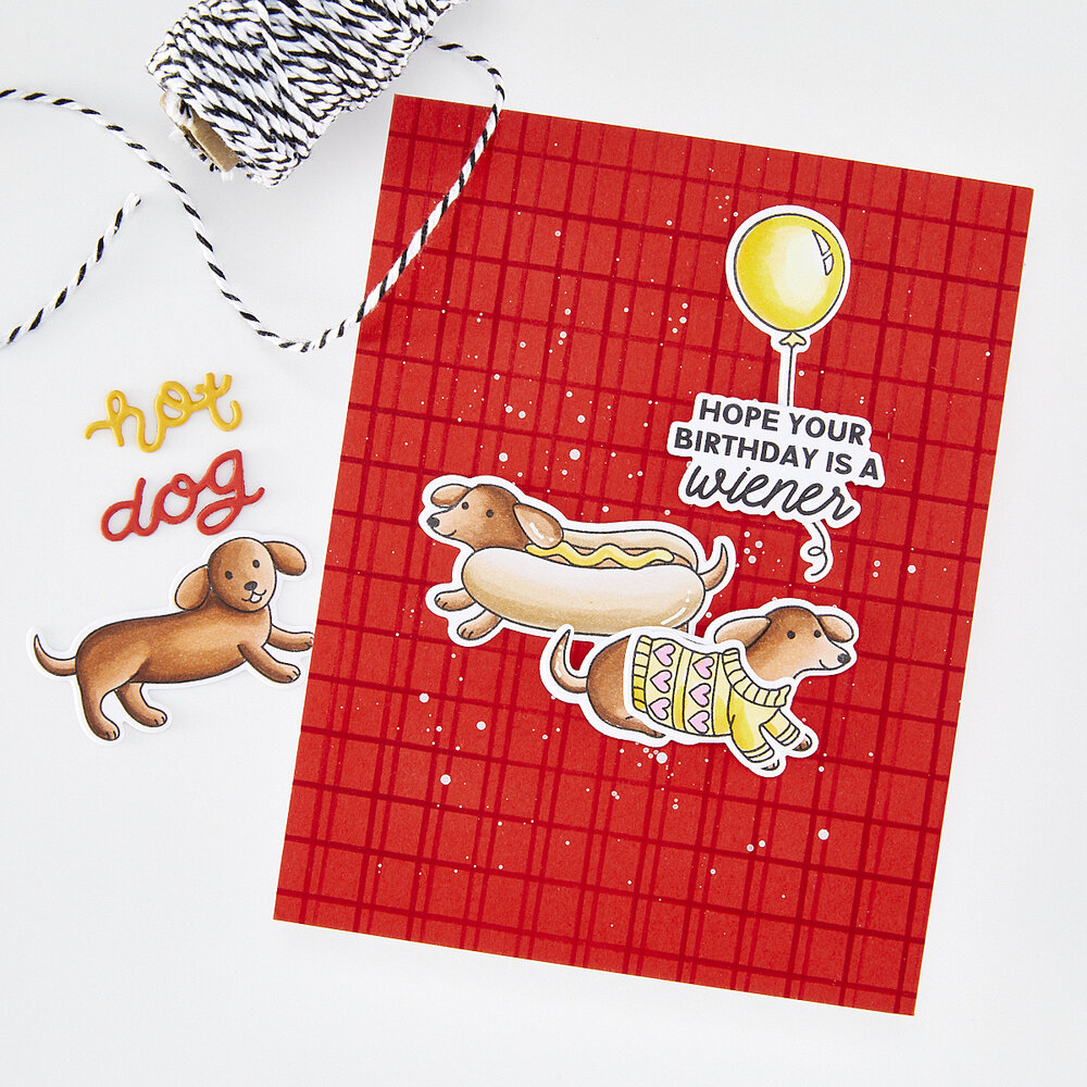 Hero Arts Coney Club Stamp & Cut Hot Dog (DC356) Hero Arts Coney Club Stamp & Cut Hot Dog (DC356)