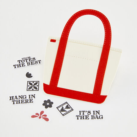 Hero Arts Tote-ally Awesome Die Set Tote Bag (DF295)