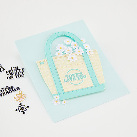 Hero Arts Tote-ally Awesome Die Set Tote Bag (DF295)